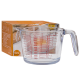 Cană sticlă gradată 350 ml